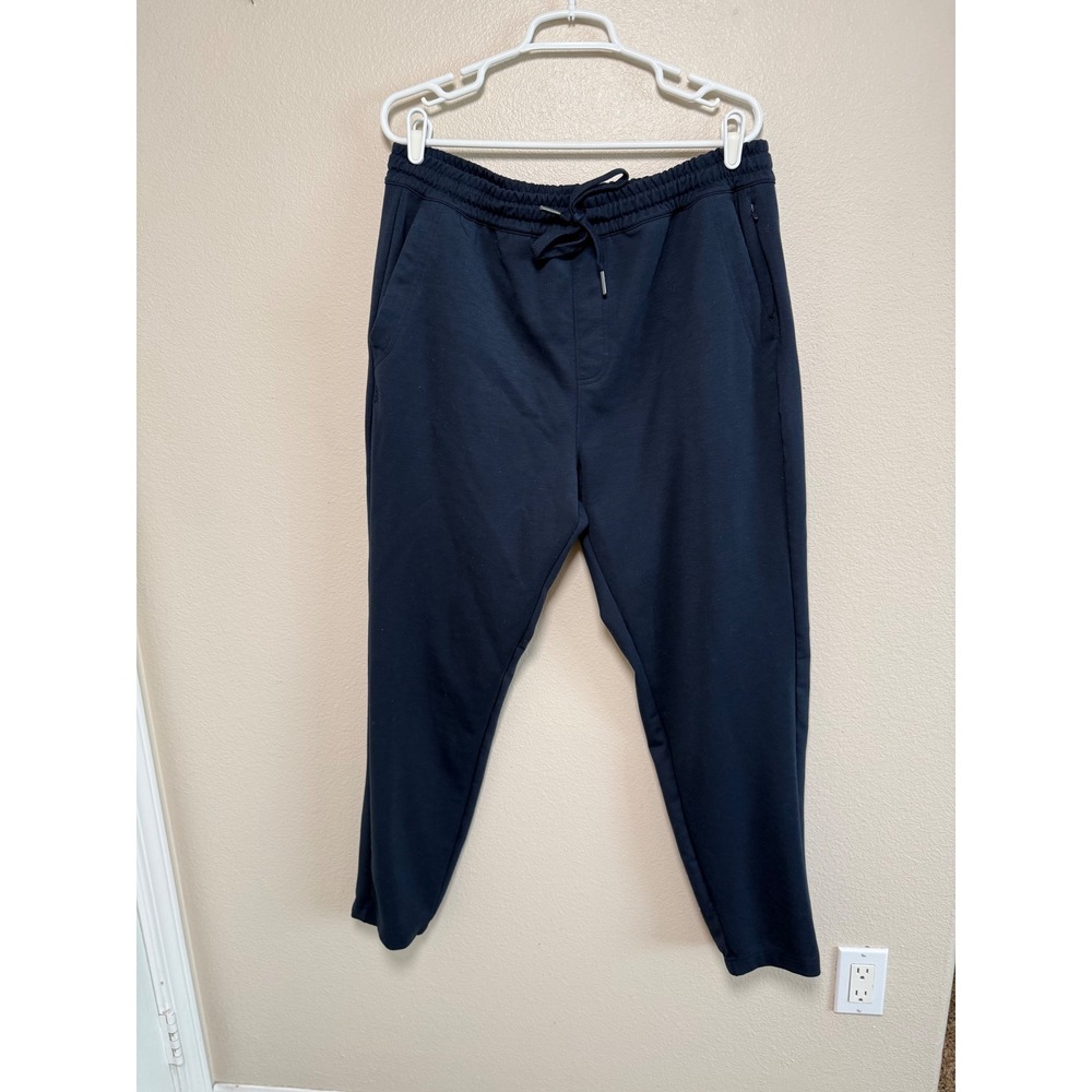 Rhone Mens Navy Blue Joggers XL Drawstring Elastic Waist Active Sweatpants